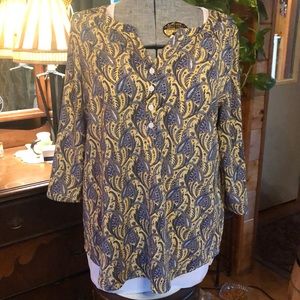 Ladies size large blouse from croft and borrow